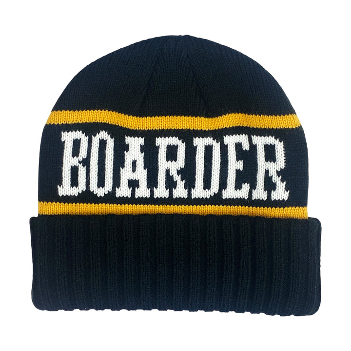 Eastern Boarder Jacquard Beanie Black