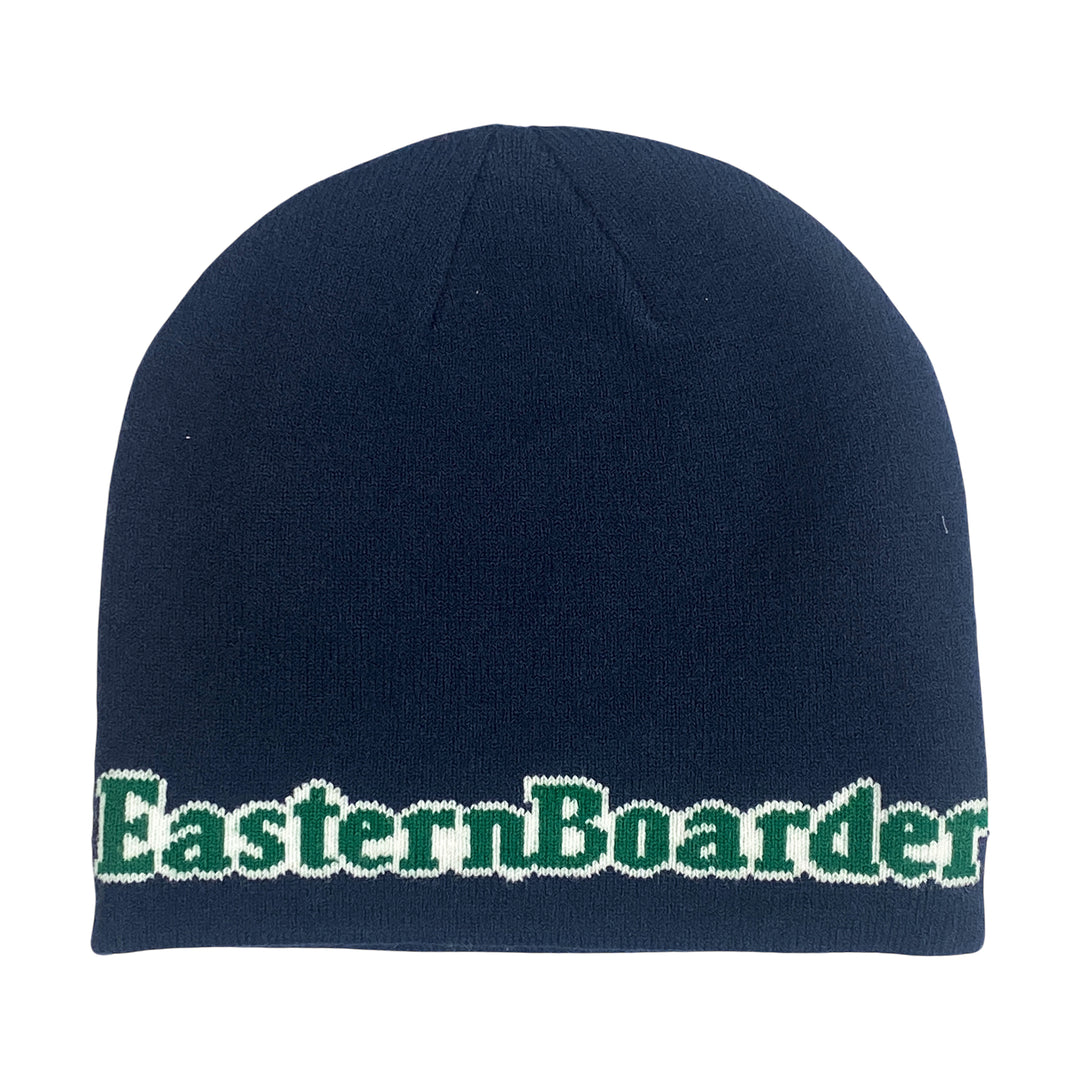 Eastern Boarder Bubble Logo Skully Beanie Navy