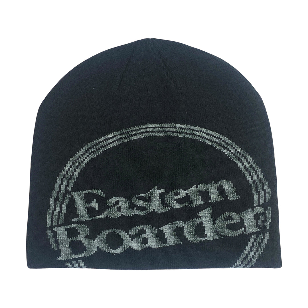 Eastern Boader Dot Logo Skully Beanie Black/Charcoal