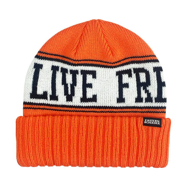 Eastern Boarder Live Free Or Die Beanie Orange