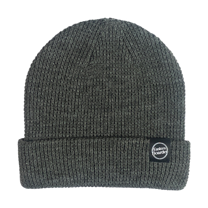 Eastern Boarder Dot Logo Waffle Knit Beanie