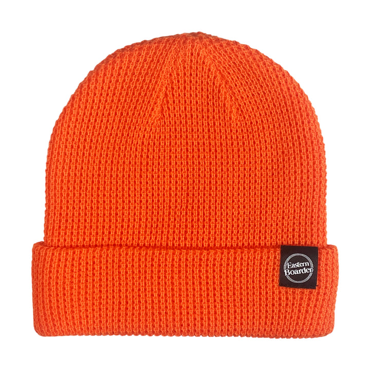 Eastern Boarder Dot Logo Waffle Knit Beanie