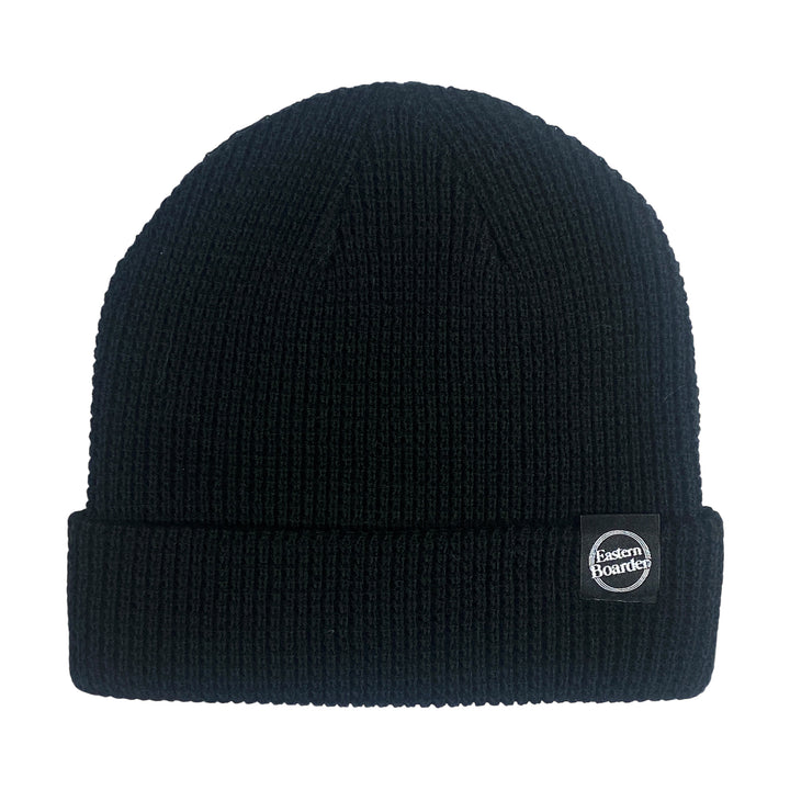 Eastern Boarder Dot Logo Waffle Knit Beanie