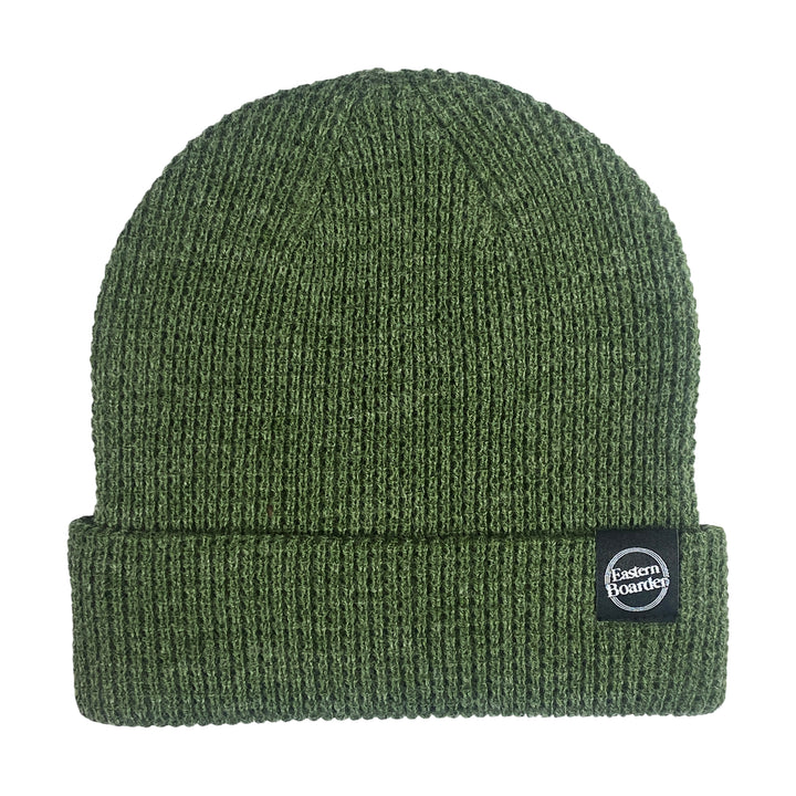 Eastern Boarder Dot Logo Waffle Knit Beanie