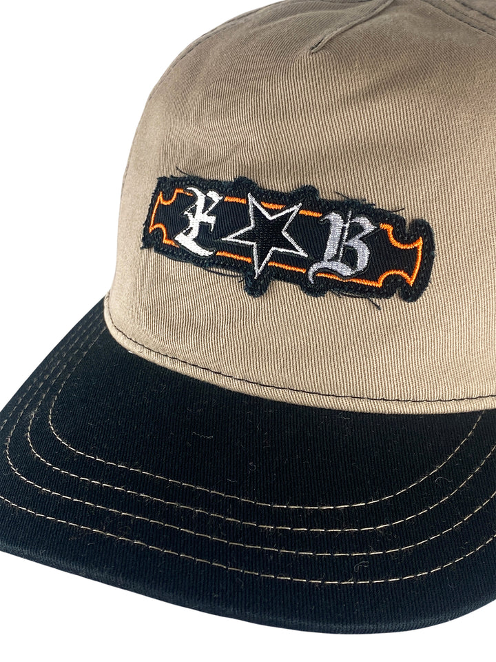 Eastern Boarder E STAR B Hat Khaki/Black