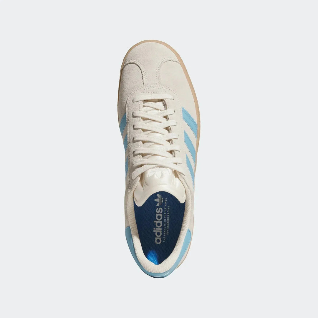 adidas Gazelle ADV Wonder White/Blue/Gum 10 adidas Gazelle ADV Wonder White/Blue/Gum 10