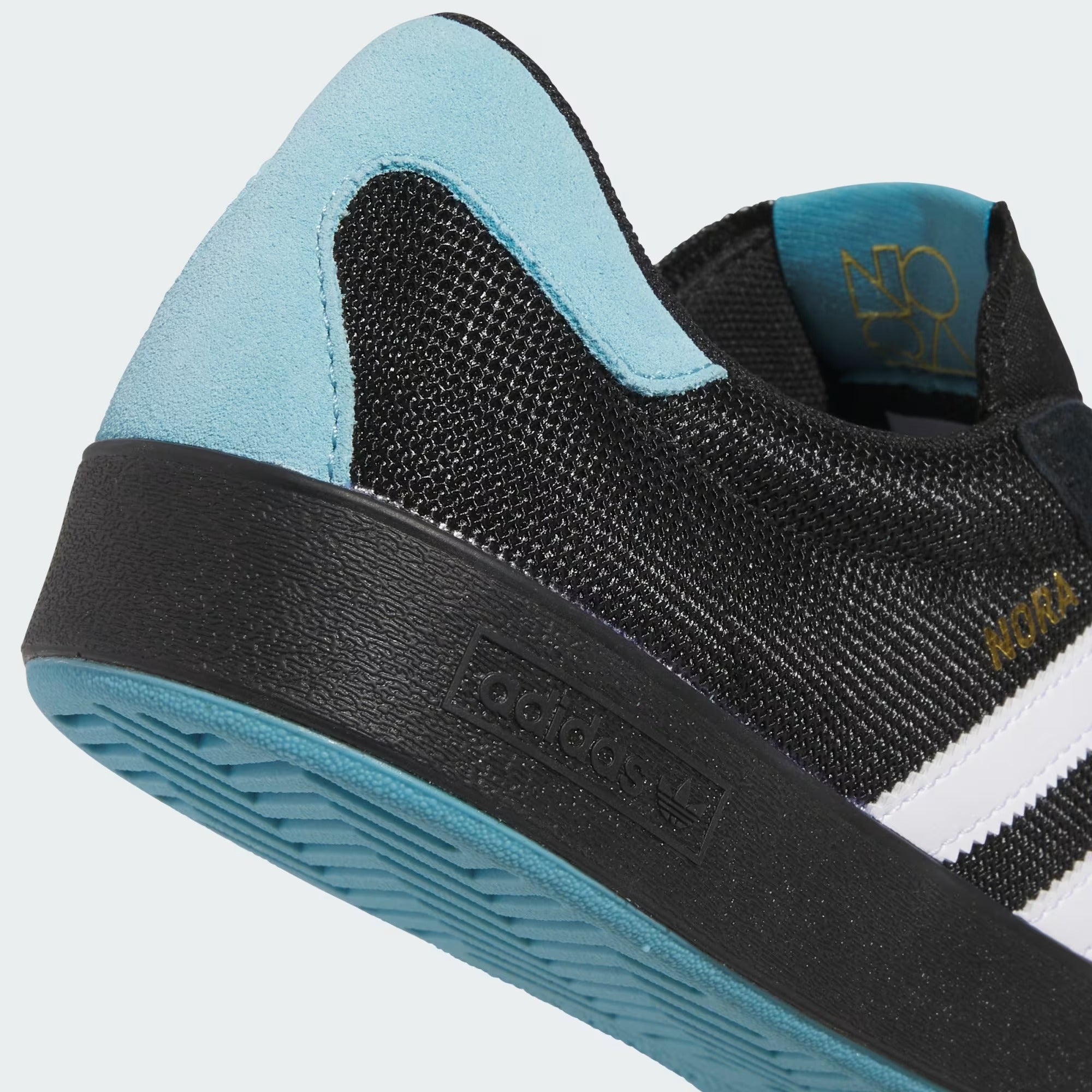 Adidas Nora Core Black/White/Golf Metallic – Eastern Boarder