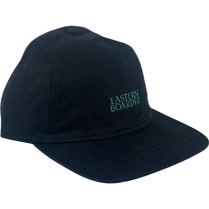 Eastern Boarder Stacked Logo Hat Black/Forest