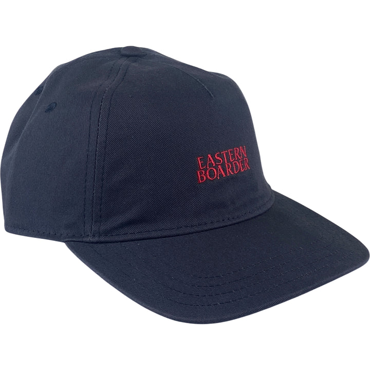 Eastern Boarder Stacked Logo Hat Navy/Scarlet