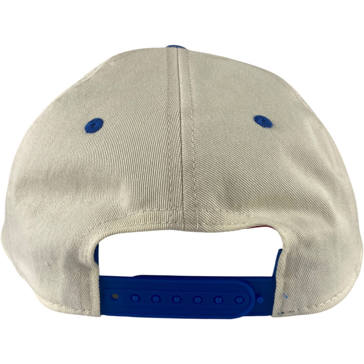 Eastern Boarder Dot Logo Hat Cream/Royal/Red