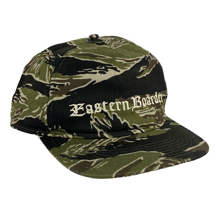 EasternBoarder Evil Strip Logo Hat Tiger Camo/Stone