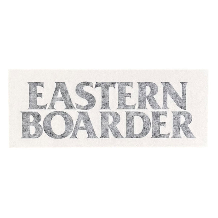 EasternBoarder Stacked (Large) Die Cut Sticker 10" Wide