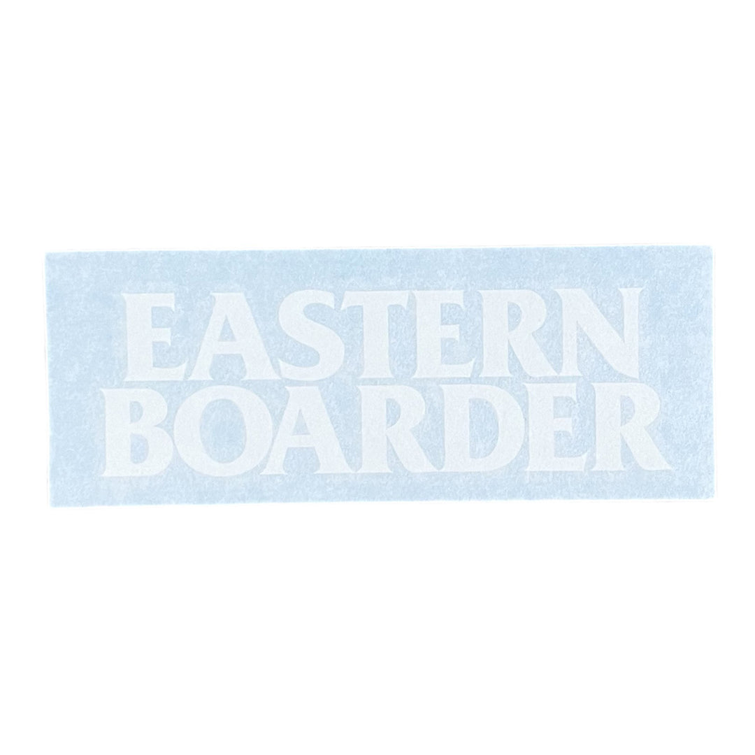 EasternBoarder Stacked (Large) Die Cut Sticker 10" Wide