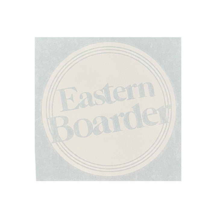 EasternBoarder Solid Dot Logo Die Cut Sticker 7" Wide