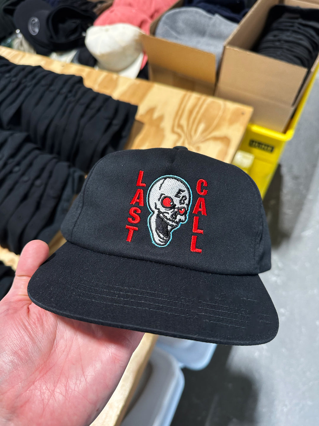 Last Call Hat - Black