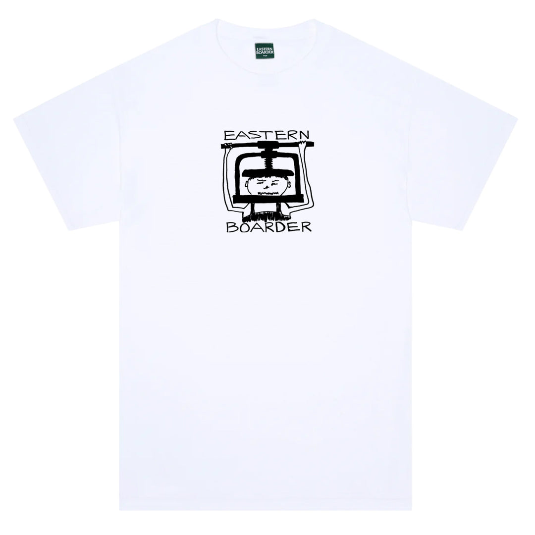 EasternBoarder Head In A Vice Tee White/Black