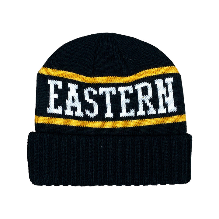 EasternBoarder Jacquard Logo Beanie Black/Gold