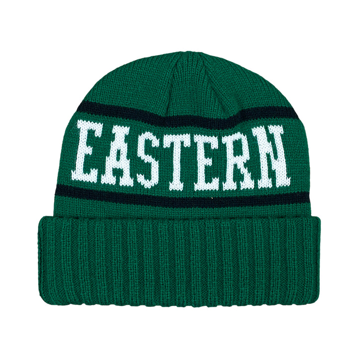 EasternBoarder Jacquard Logo Beanie Green/Black