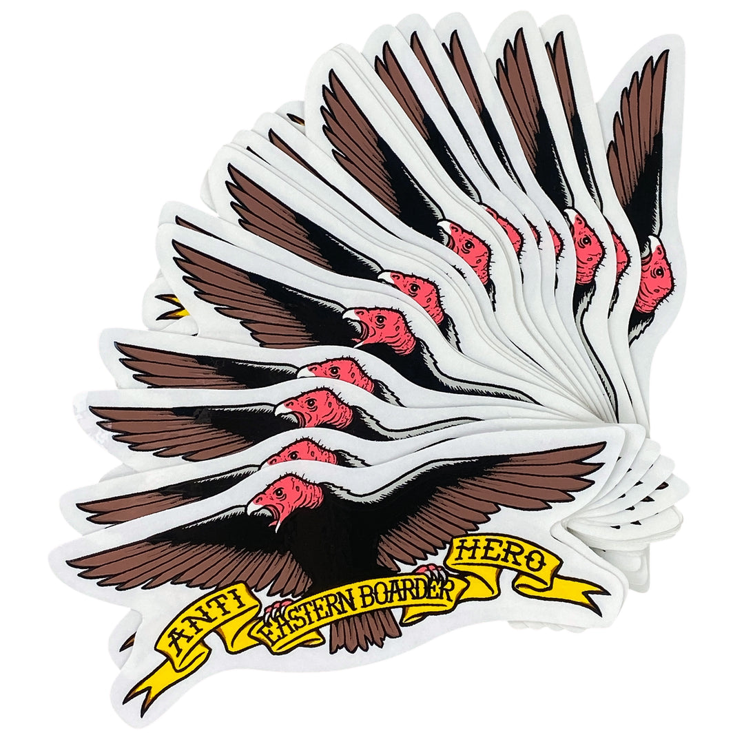 Anti-Hero x Eastern Boarder Buzzard Sticker 7" Wide
