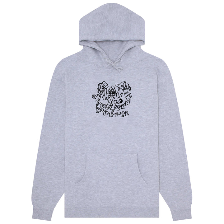 EasternBoarder Wizard Hoodie Grey Heather