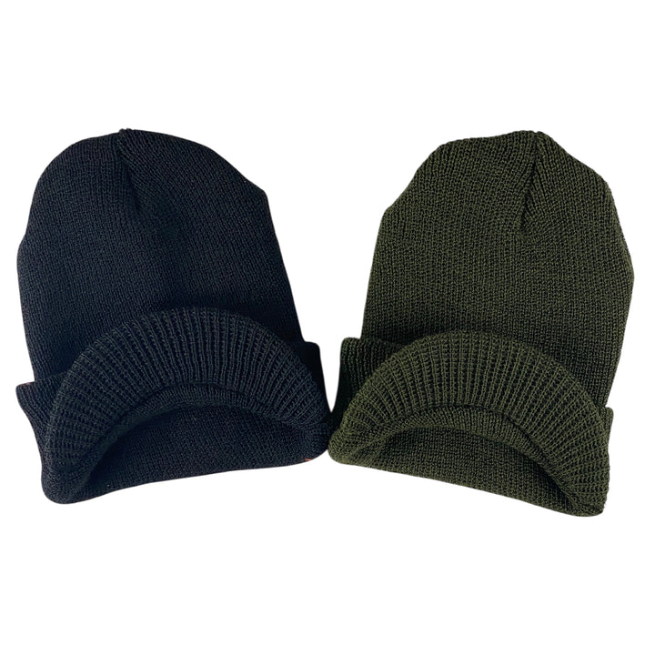 EasternBoarder Stacked Visor Beanie