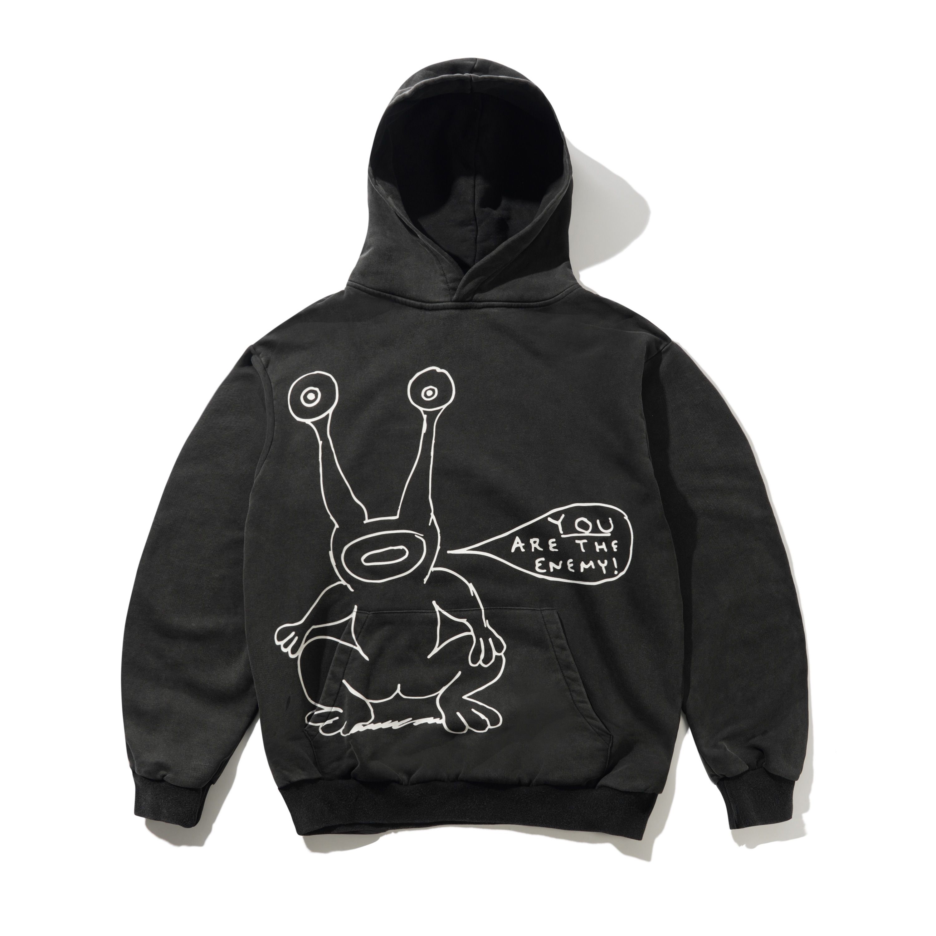 EnemyPulloverHoodDistressedWas