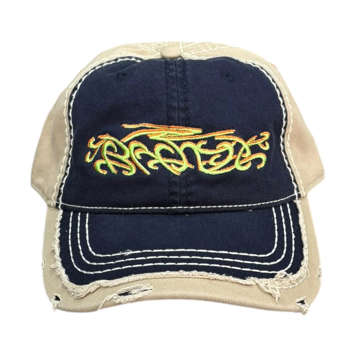 Bronze Madness Hat Navy