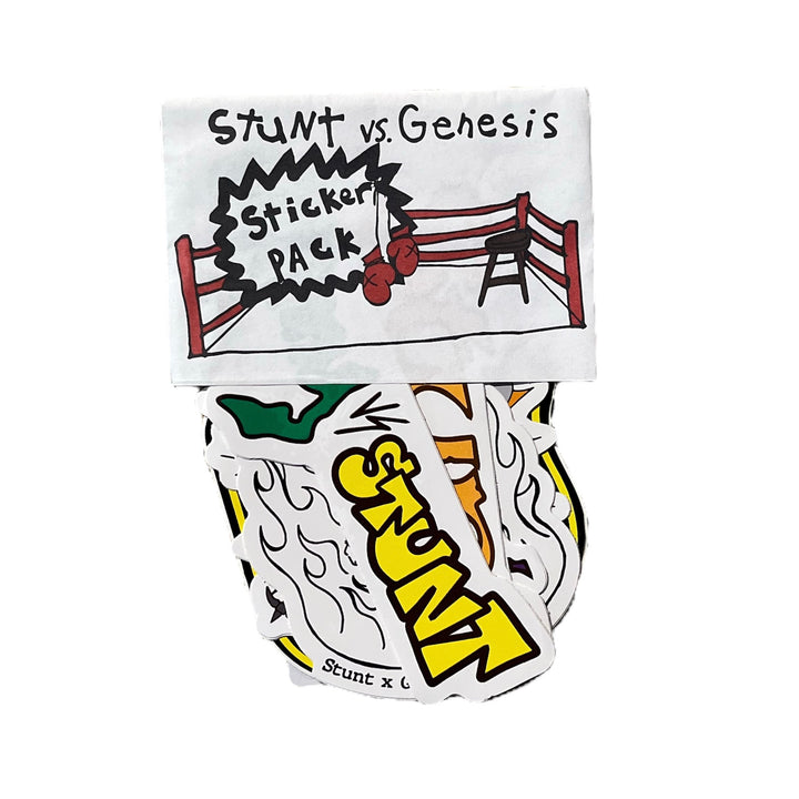 Stunt x Genesis Sticker Pack (5 Stickers)