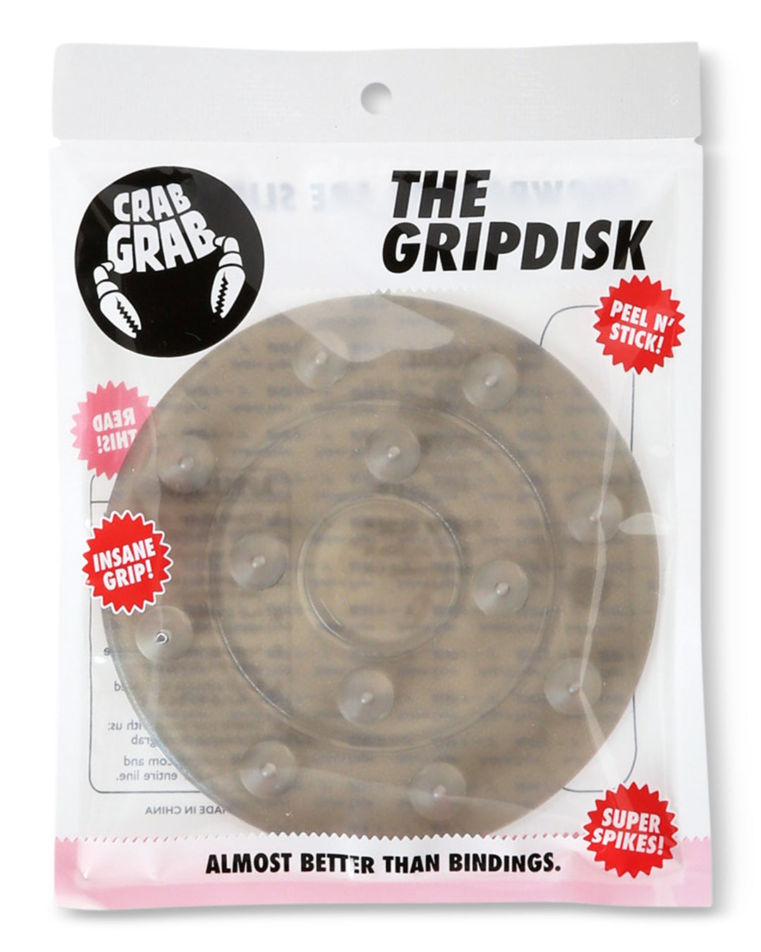 Crab Grab Grip Disk Stomp Pad Smoke