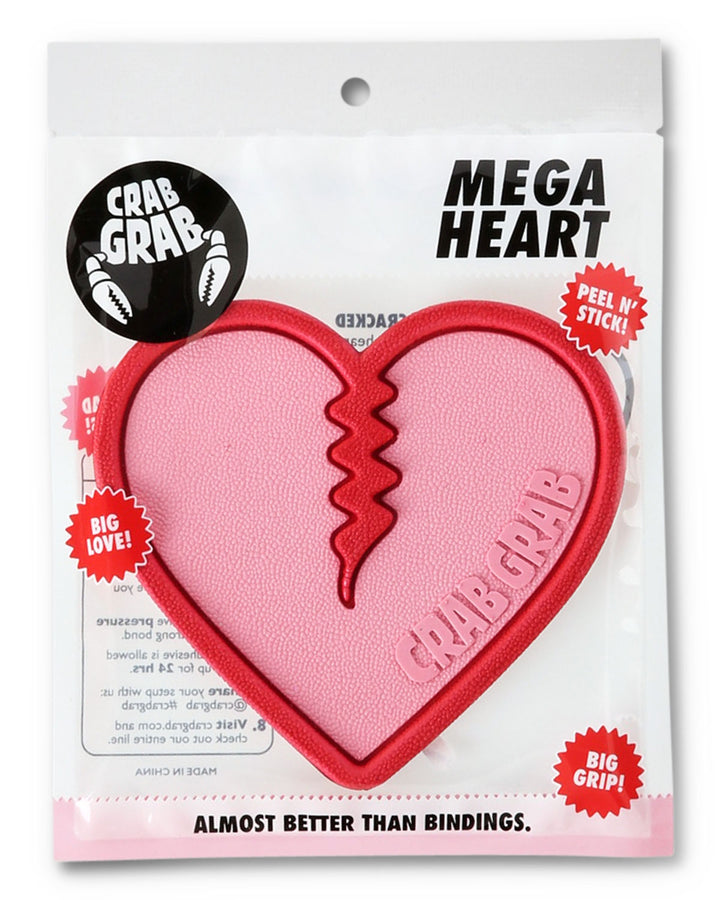 Crab Grab Mega Heart Stomp Pad Bubblegum