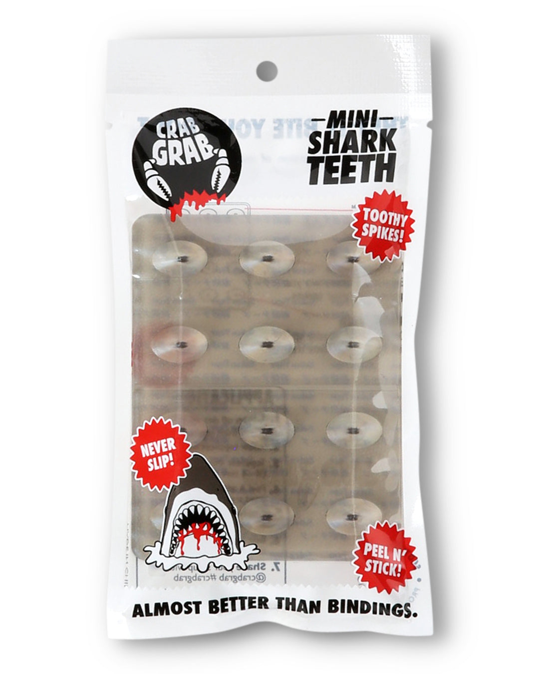Crab Grab Mini Shark Teeth Stomp Pads Smoke