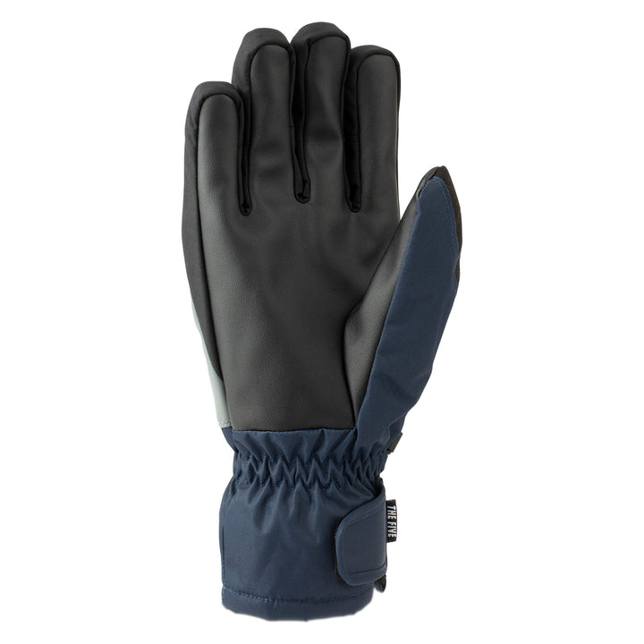 Crab Grab Five Glove Navy and Grey