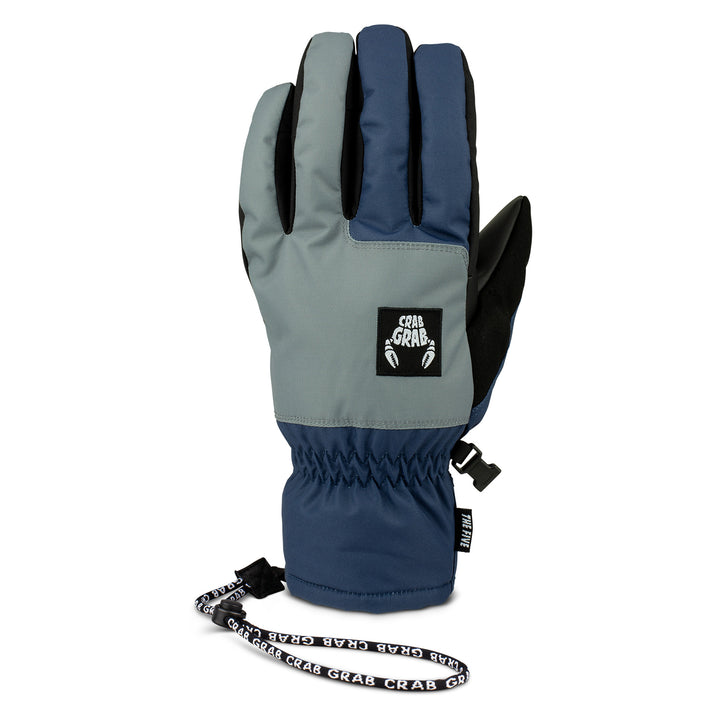Crab Grab Five Glove Navy and Grey