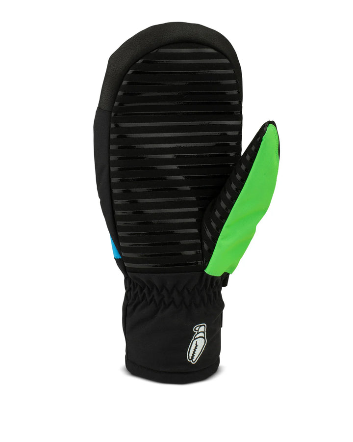Crab Grab Punch Mittens Neon