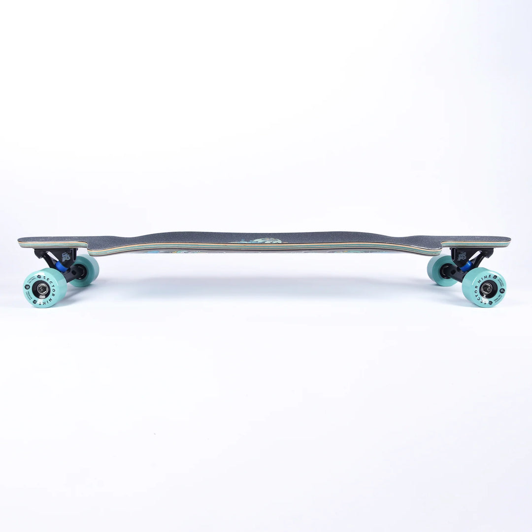 Sector 9 Fault Line Feast Longboard Complete