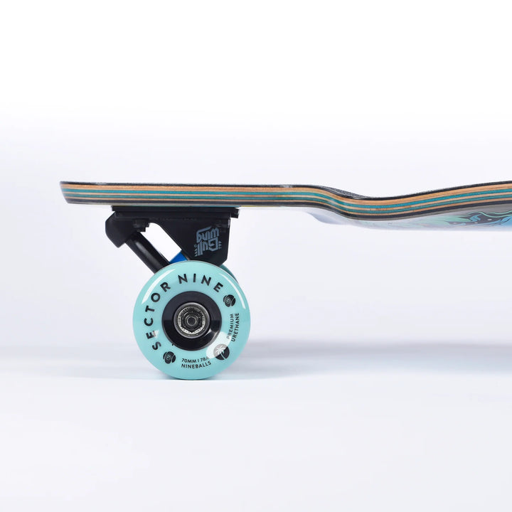 Sector 9 Fault Line Feast Longboard Complete