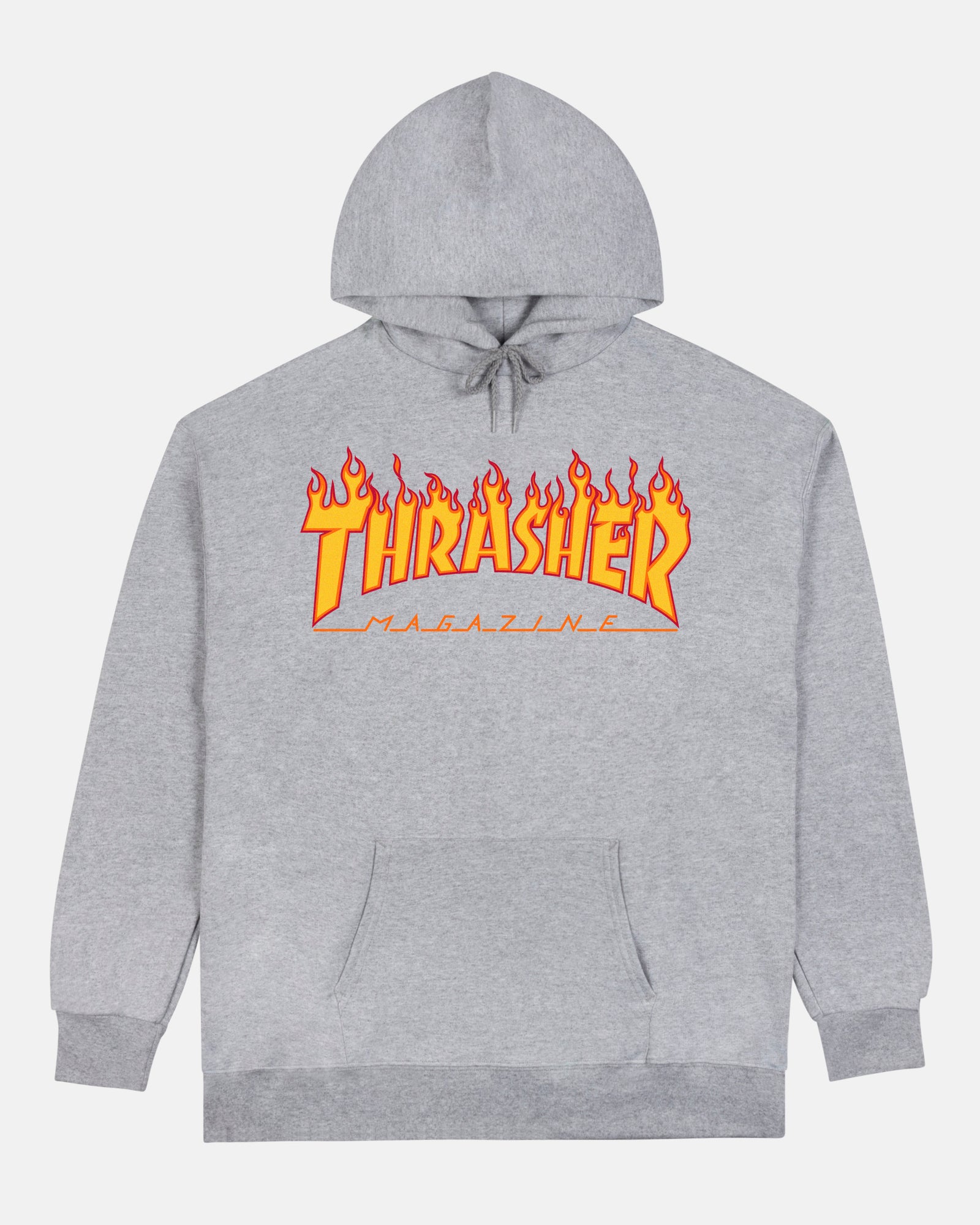 Thrasher Flame Hoodie - Gray – Eastern Boarder
