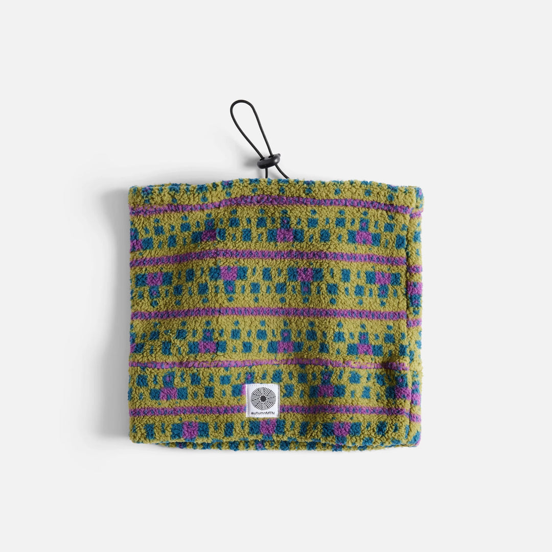 Autumn Convert Fleece Neck Gaiter - Green