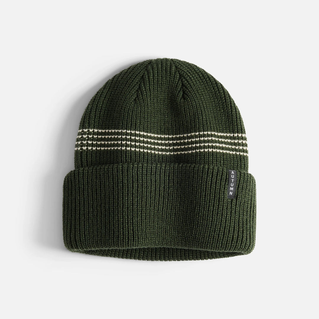 Autumn Mini Stripe Beanie - Sycamore