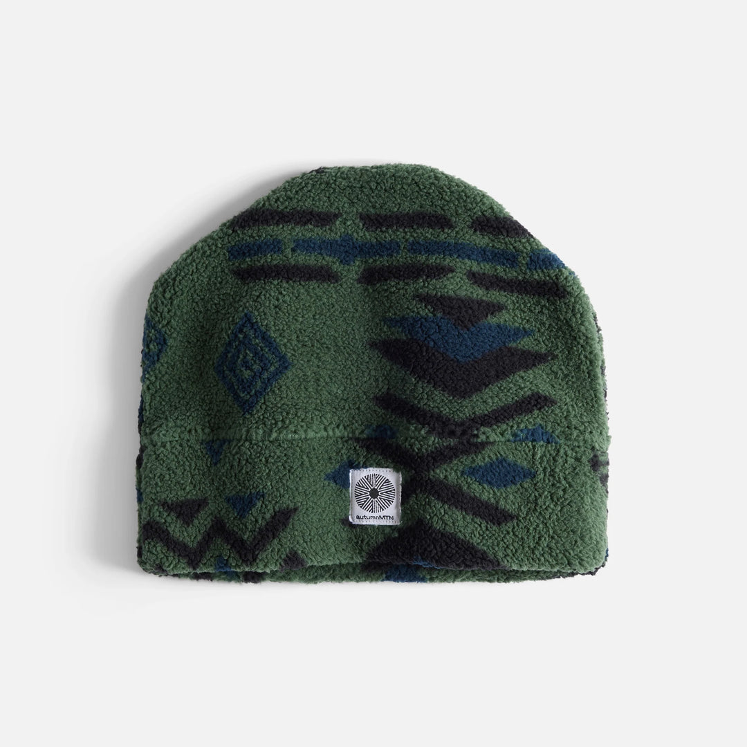 Autumn Mtn Goat Beanie - Green
