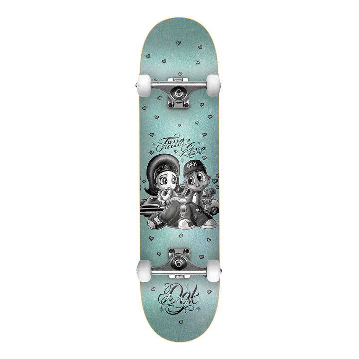 DGK Fool For You Complete Blue Glitter 8.25"