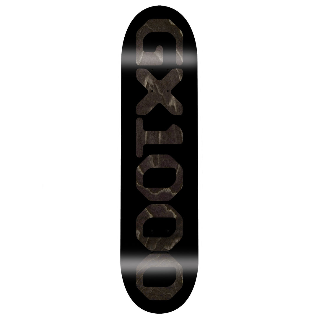 GX1000 OG Logo Black/Black Veneer Deck 8.5"