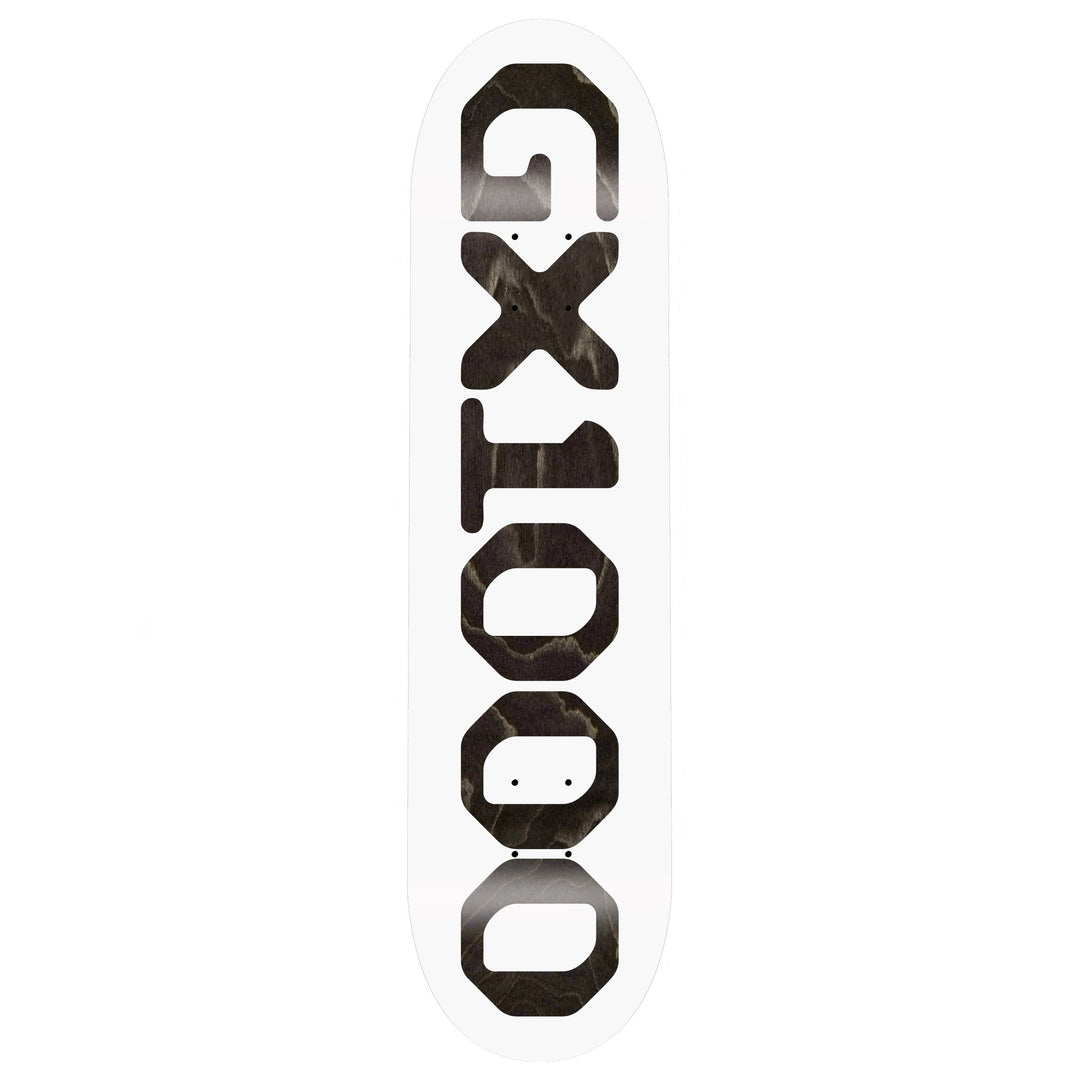 GX1000 OG Logo White/Black Veneer Deck 8.25"