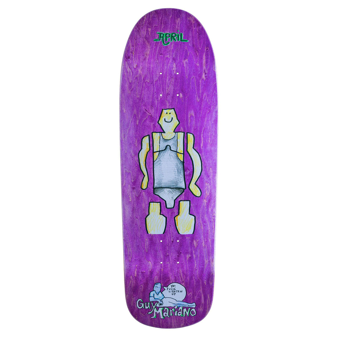 April Guy Mariano By Gonz Purple Deck 9.6"