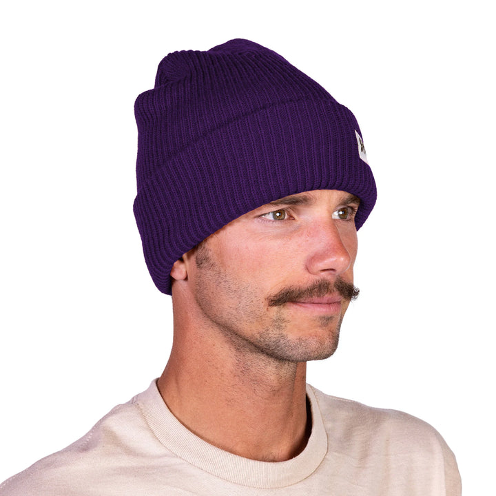 Spiral Wax Co. Bork Beanie- Purple