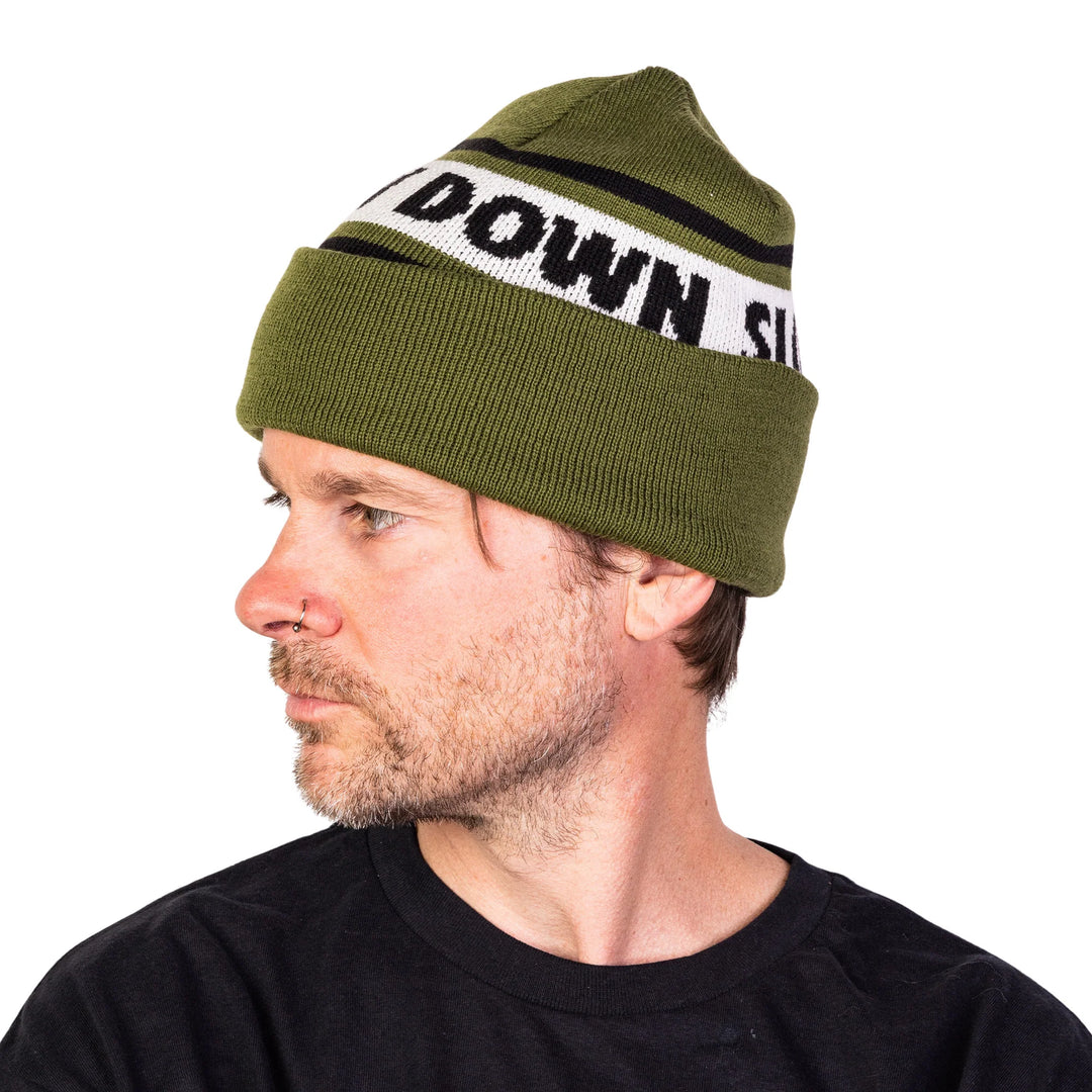 Spiral Wax Co. Slow Down Beanie Olive