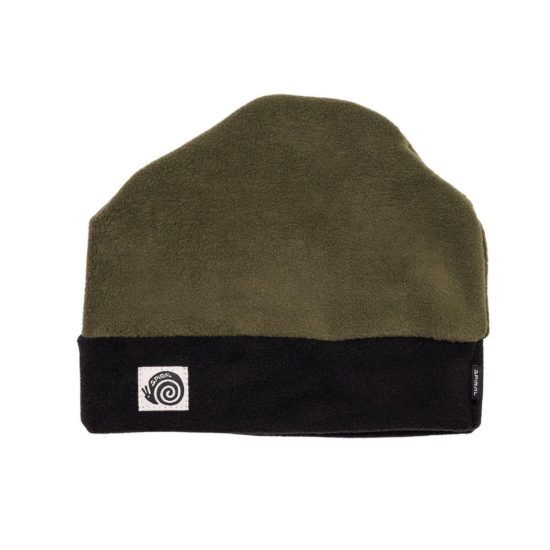 Spiral Wax Co. Baker Fleece Beanie Olive