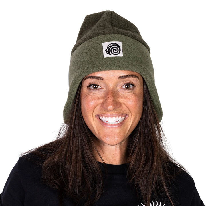 Spiral Wax Co. Valhalla Fleece Earflap Beanie