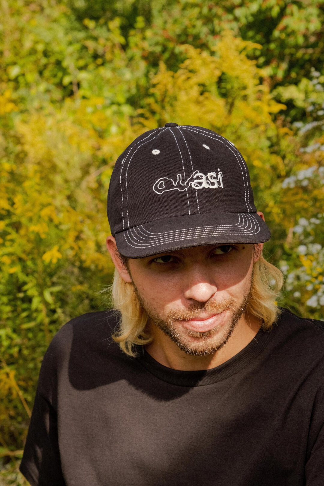 Quasi Lower 6 Panel Hat Black