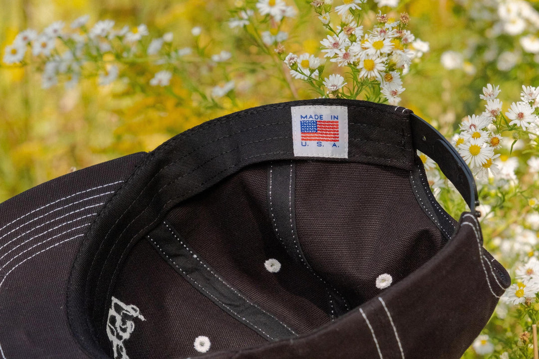 Quasi Lower 6 Panel Hat Black